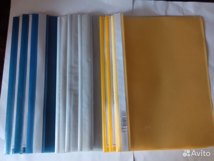 Папка регистратор, пластиковые скоросшиватели