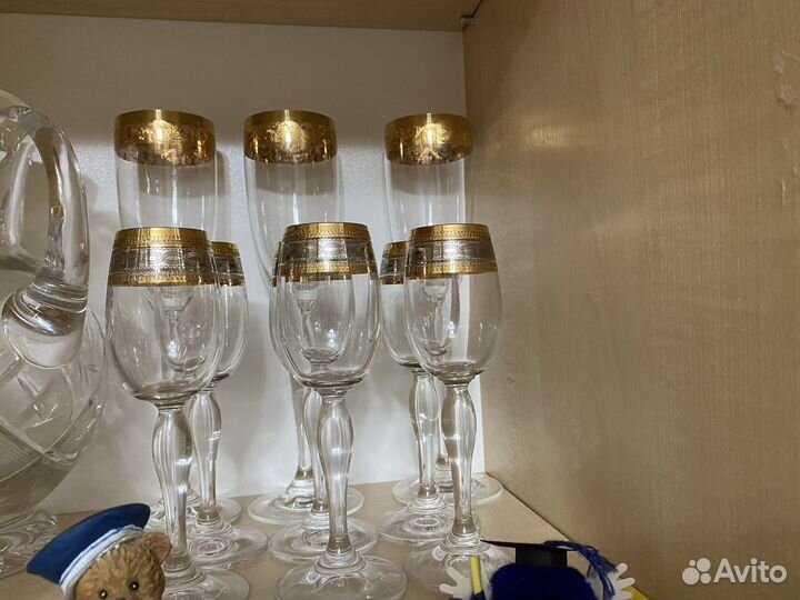 Набор бокалов для шампанского и водки