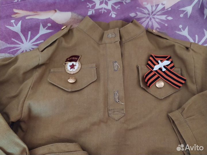 Детская военная форма для девочки