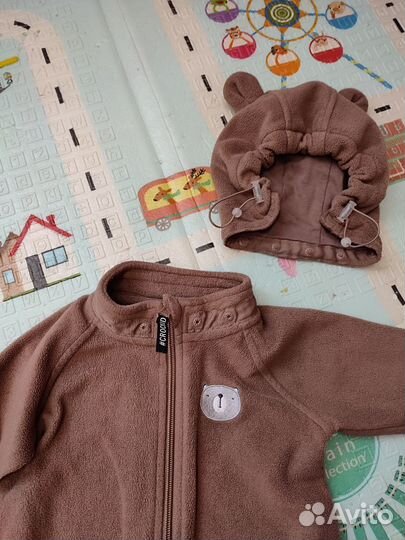 Флисовый комбинезон крокид 74