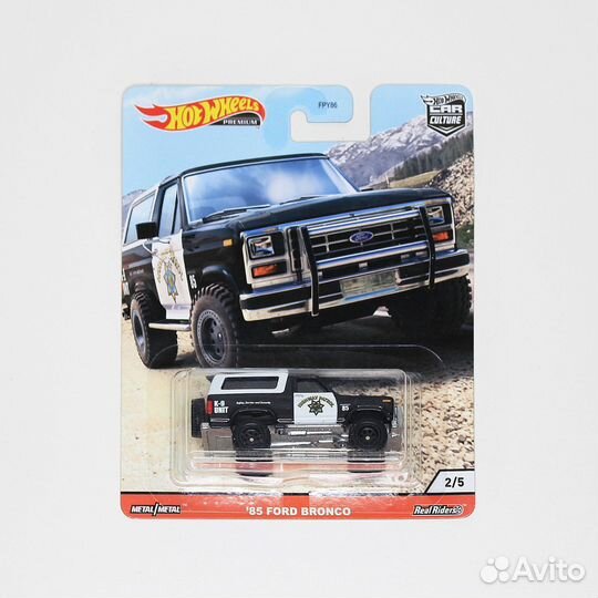 Hot Wheels Premium Car Culture 85' Ford Bronco
