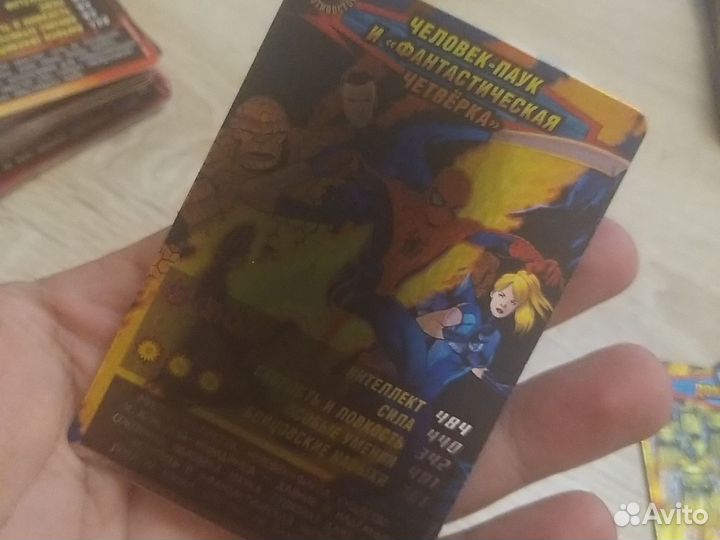 Карточки человек паук