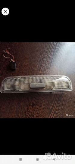 Бардачок и плафон освещения Skoda rapid