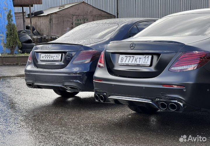 Диффузор W213 E200 E300 E400 E43 E53