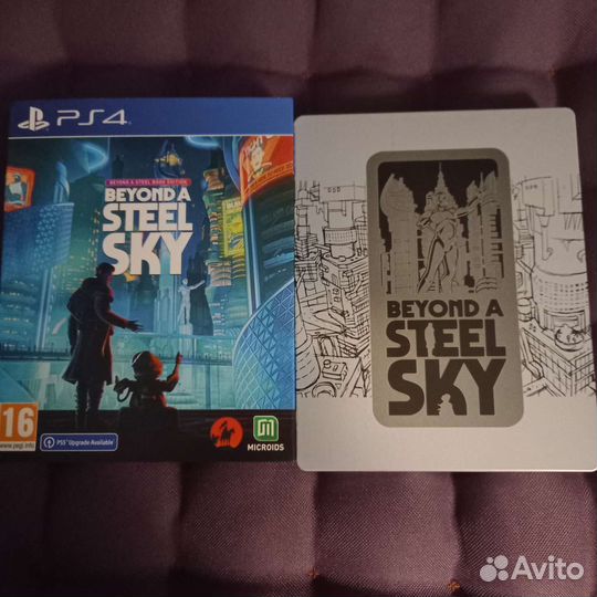Beyond a steel sky. PS4. Rus
