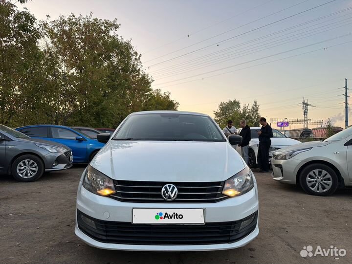 Volkswagen Polo 1.6 AT, 2020, 101 111 км