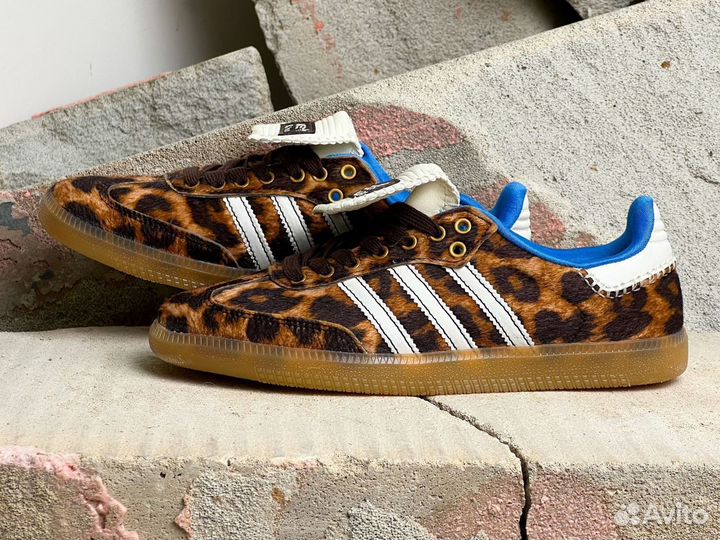 Adidas Samba Wales Bonner Pony Leo Brown