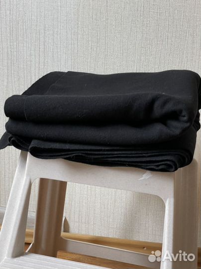 Драп черный СССР 135х300