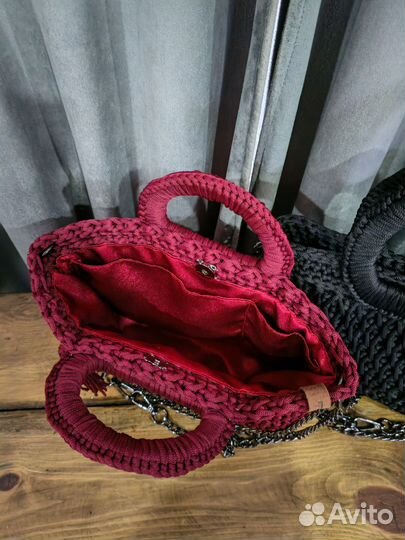 Сумка женская ручная работа вязанная