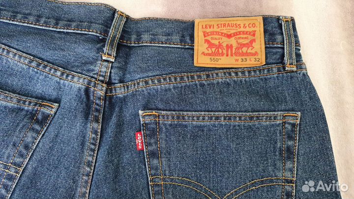 Джинсы levi W33 L32
