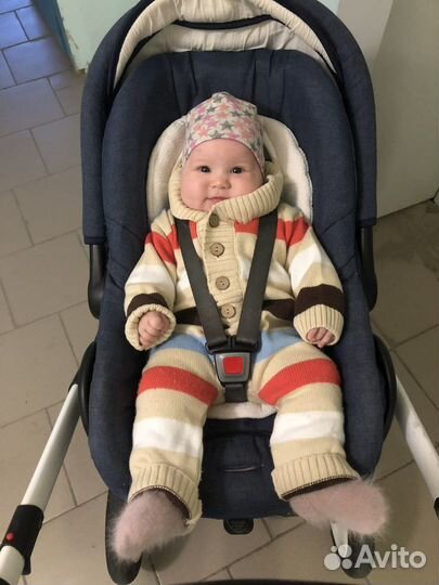 Коляска 3 в 1 Адамекс барлетта