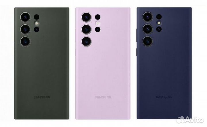 Оригинал Чехлы Silicone Cover - Samsung S23 Ultra