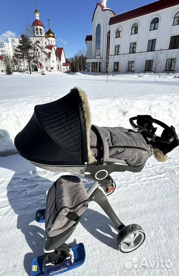 Коляска stokke xplory 3 в 1