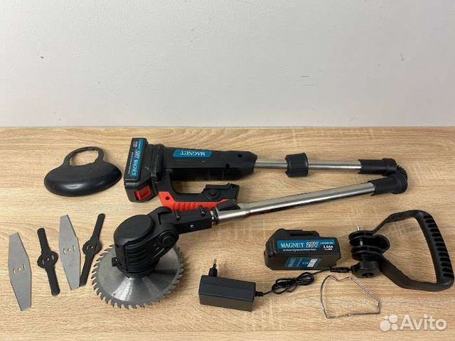 Электрокосилка магнет избавит от травы