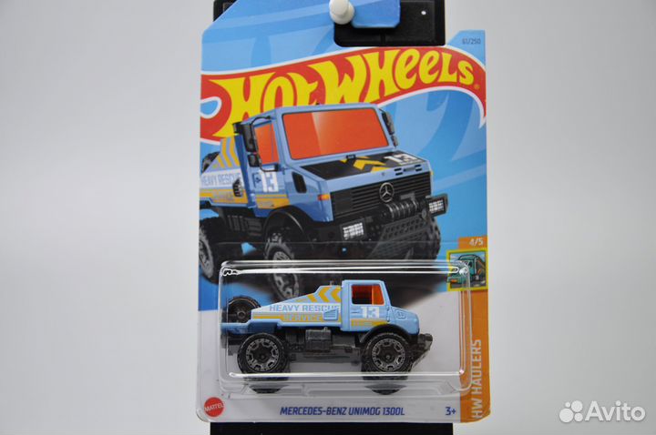 Hot Wheels - Mercedes-Benz Unimog 1300L