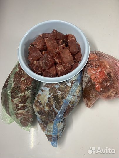 Мясо для животных (собак) говядина