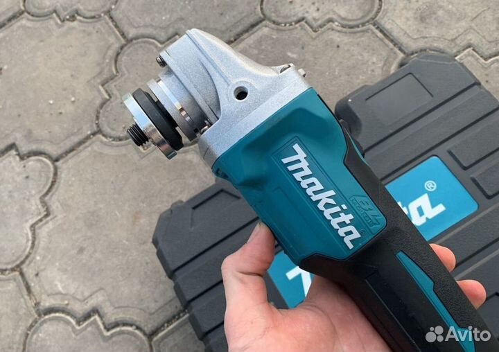 Аккумуляторная болгарка makita 125мм