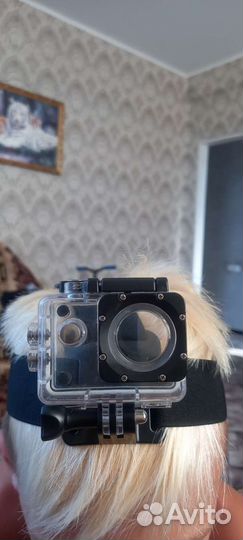 Крепление на голову для камеры Go-pro