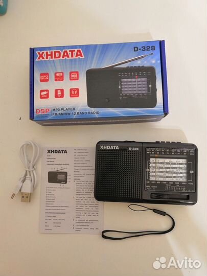 Xhdata D-328 MP3 плеер, радиоприемник FM AM SW