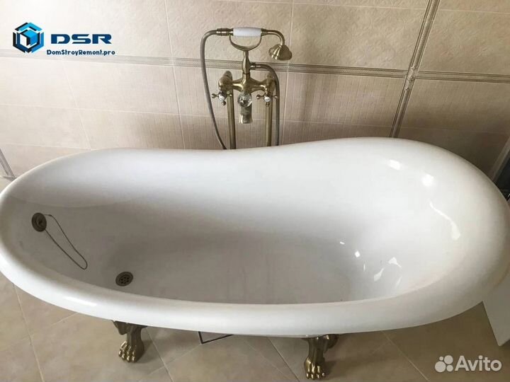 Ремонт ванной комнаты и санузла под ключ