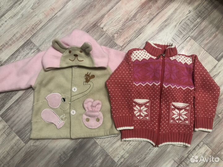 Вещи пакетом для девочки 86-92