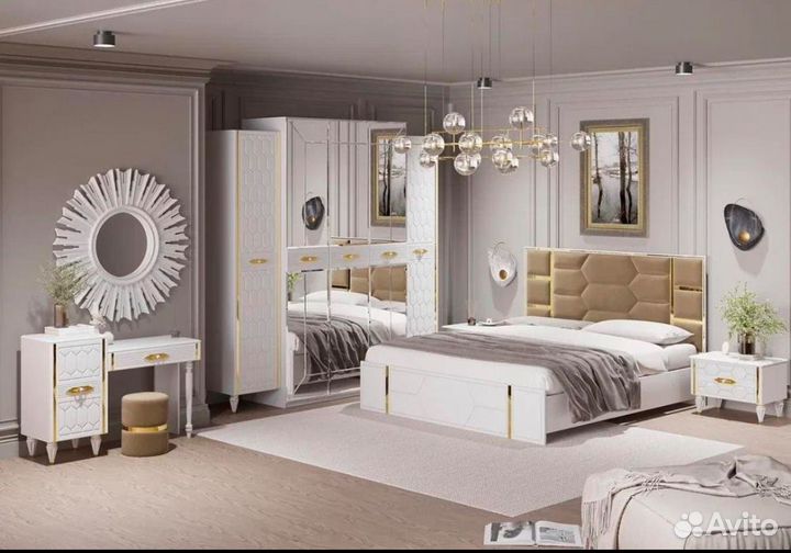 Спальня диван кровать q-5436