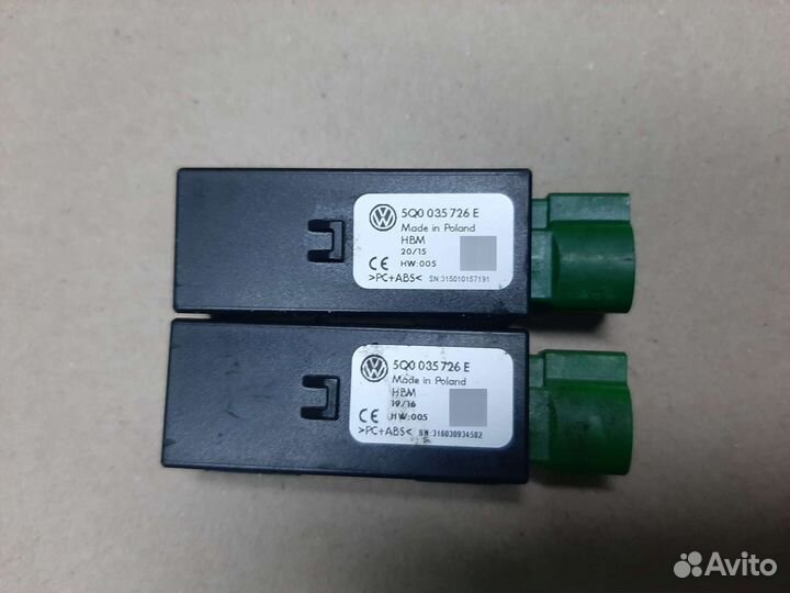 Разъём USB skoda, volkswagen