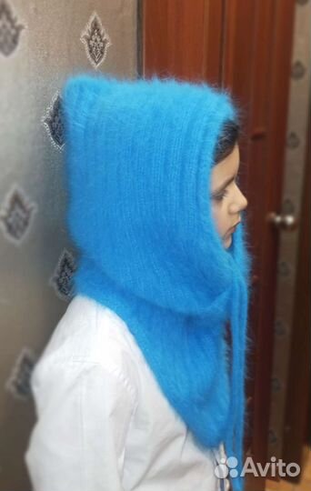 Капор из ангоры 80