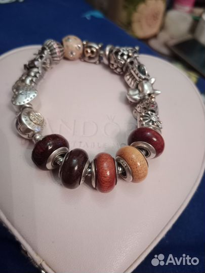 Шармы пандора деревянные в Идеальном состоянии