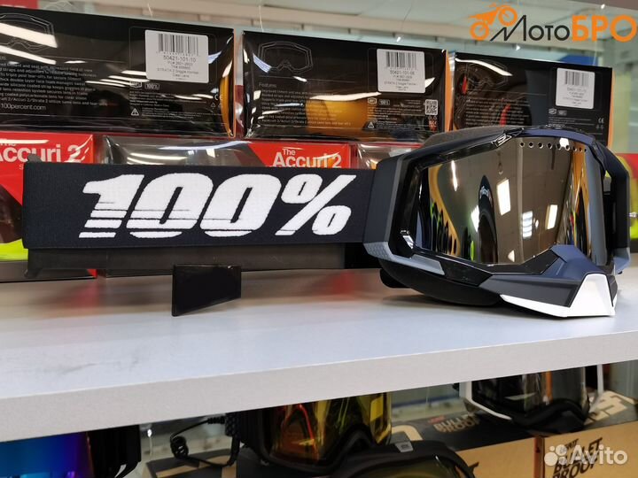 Очки 100 Racecraft 2 Snowmobile Goggle Black