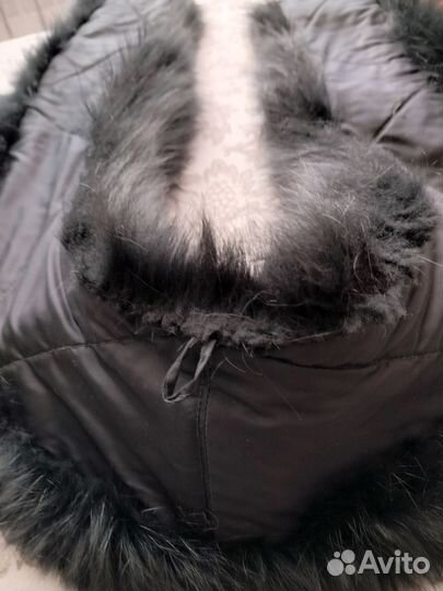 Съемный меховой воротник, песец