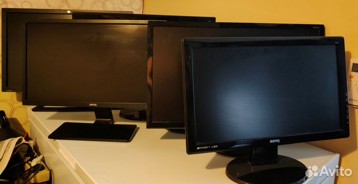Мониторы HD,FHD 19,22,24 дюймов Acer, Benq, HP