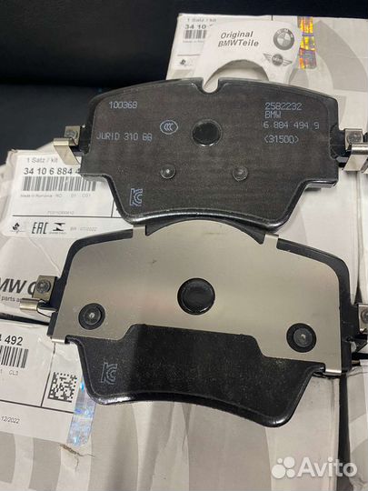 Тормозные колодки BMW 34 10 6 884 492