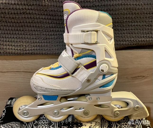 Ролики детские reaction rainbow abec 3