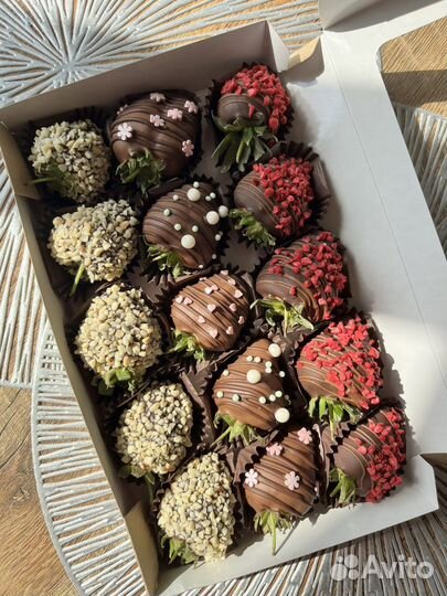 Клубника в бельгийском шоколаде