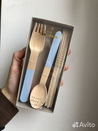 Набор деревянных столовых приборов Merimeri