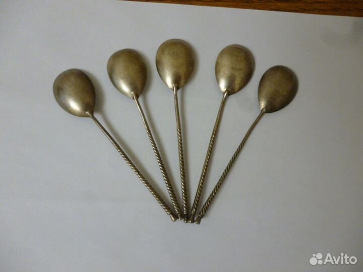 Чайные ложки мельхиор