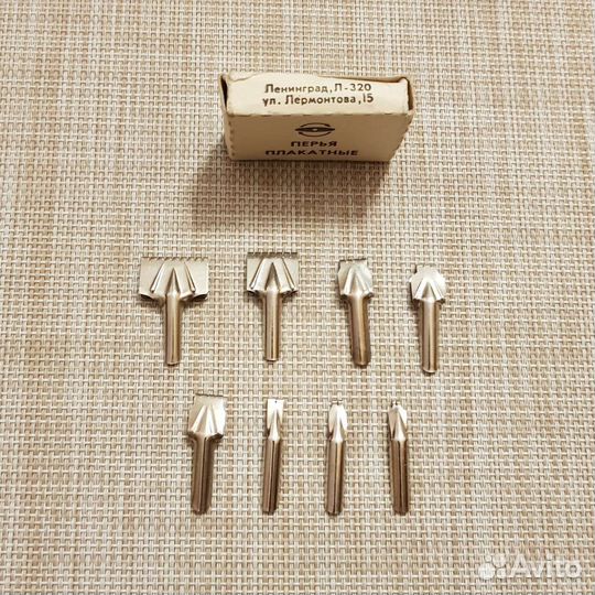 Ручка перьевая перья тушь СССР