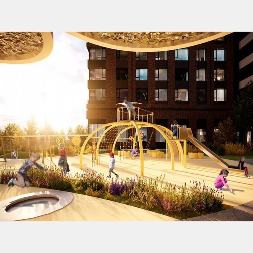 1-к. квартира, 35,7 м², 23/25 эт.