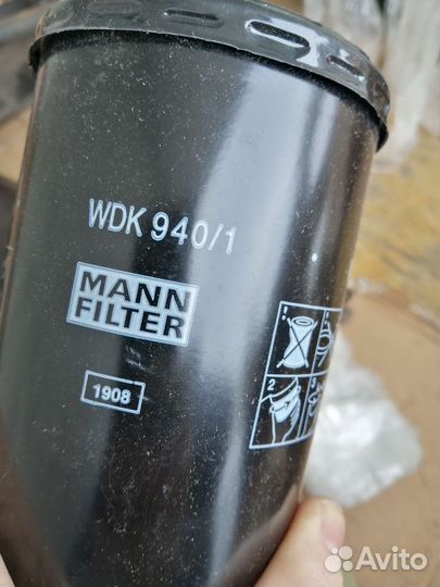 Топливный фильтр wdk940/1 mann filter