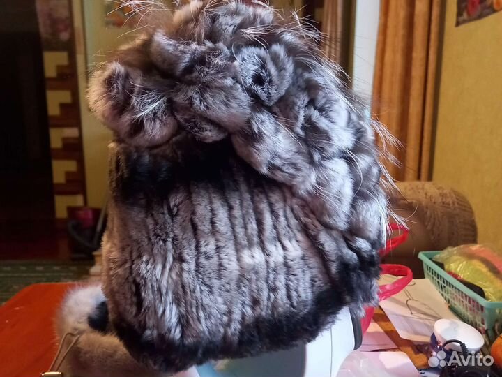 Шапка зимняя меховая женская