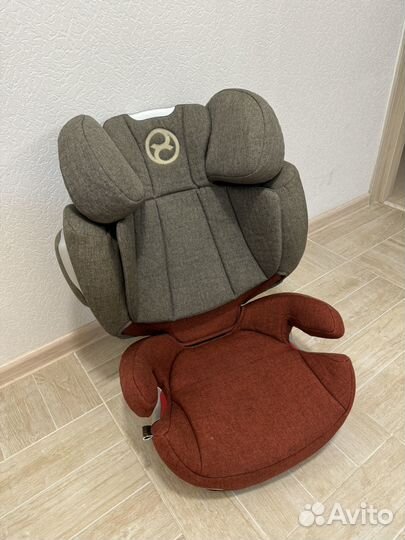 Детское автокресло cybex solution q3-fix plus