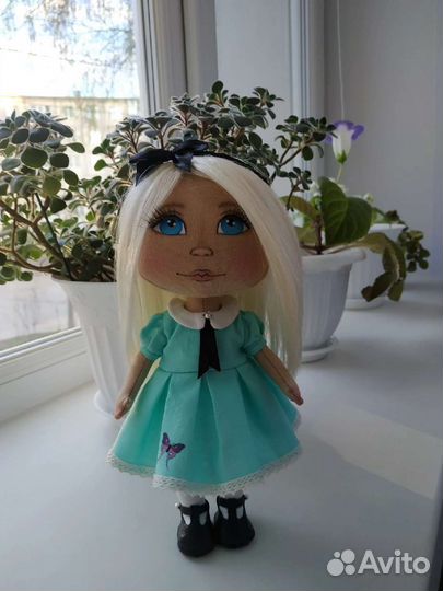 Интерьерная кукла ручной работы