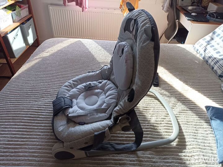 Шезлонг-качалка chicco balloon