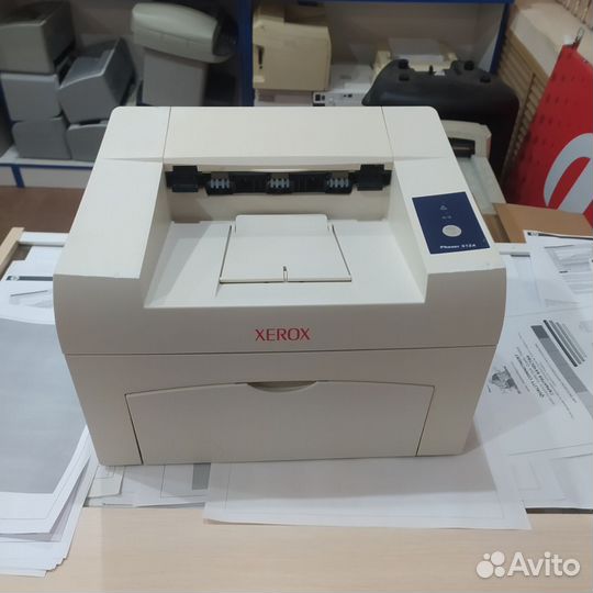 Принтер лазерный Xerox Phaser 3124 заправлен гаран