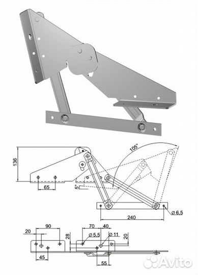 Поролон, запчасти для мягкой и корпусной мебели