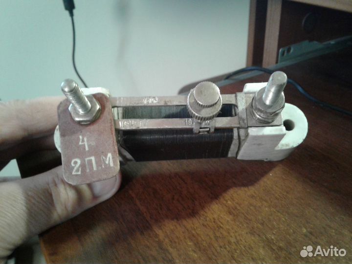 Реостат-латер номерной 14 Ом, 1 Ампер, 1948 года