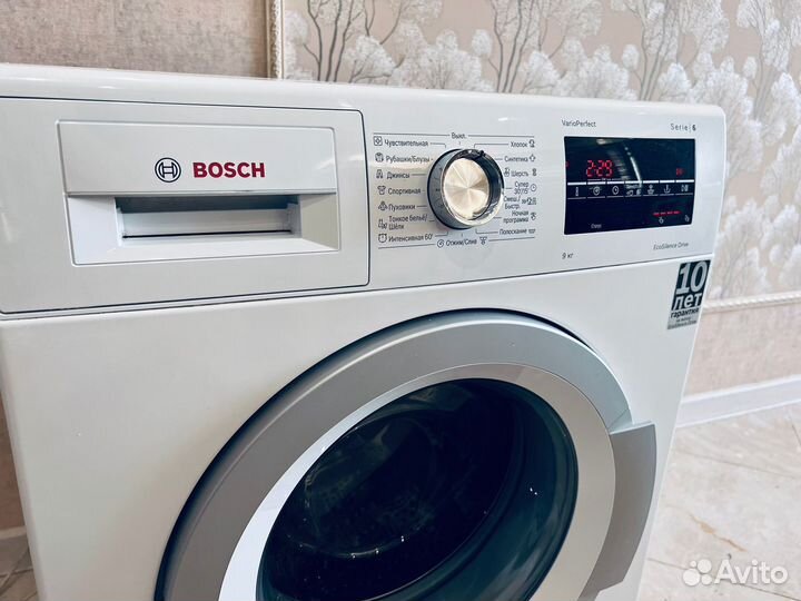 Стиральная машина Bosch 9 кг Serie 6