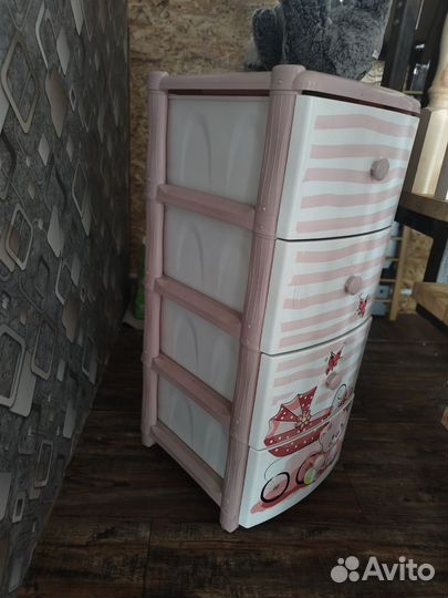 Комод пластиковый