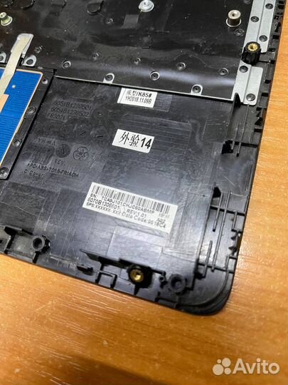 Топкейс с клавиатурой HP 14 df-0000ur